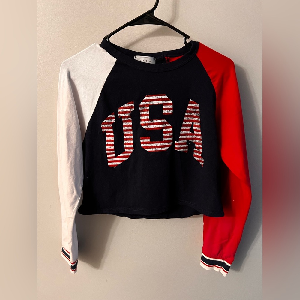 Cute USA crop top